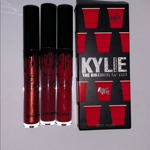 LIMITED EDITION Kylie Cosmetics Birthday Lip Trio
